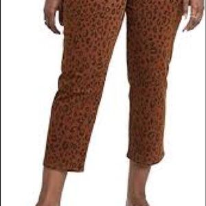 Universal Thread Cheetah Print Cropped Pants